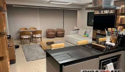 BROOKLIN LOCAÇÃO 1 SUÍTE COM CLOSET VARANDA 2VGS 85m2 $10.000,00