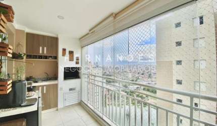 Apartamento com 4dorm sendo 1 suíte e 2 vagas para carro, com vista para o Parque Municipal de Barueri