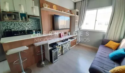 Apartamento à venda com 2 dormitórios e 1 vaga próximo a estação, Centro de Barueri
