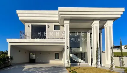 Condomínio Itahyê com 5 Súites com closet + Escritorio e 489m² de Terreno em Alphaville