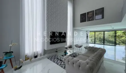 Imperdível: Casa em Condomínio de Luxo com 4 quartos, 4 suítes e 440m² na cidade de Santana de Parnaíba-SP, bairro Suru.