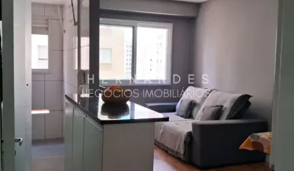 Apartamento à venda no Inspire Flores no Centro de Barueri-SP: 2 quartos, 2 salas, 1 banheiro, 1 vaga e 51m² de área!