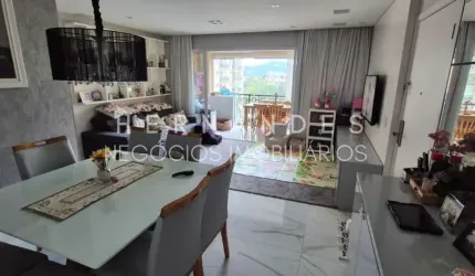 Apartamento de 107m² à venda no Alpha Park ? Alphaville: 3 quartos, 1 suíte, 3 banheiros, 2 vagas de garagem.