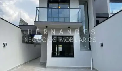 Casa Imponente no Condomínio Nova Jaguari ? 150m² de terreno com 3suítes em Santana de Parnaiba SP