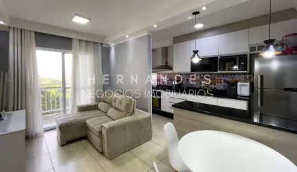Apartamento à venda no Parque Viana, Barueri-SP: 2 quartos, 1 suíte, 2 salas, 2 banheiros, 2 vagas na garagem, 55m². Confira!