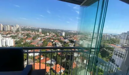 COBERTURA DUPLEX COM 74 M², VISTA ÚNICA ,1 SUÍTE,01 VAGA,REFORMADA, MODERNA, MOBILIADA