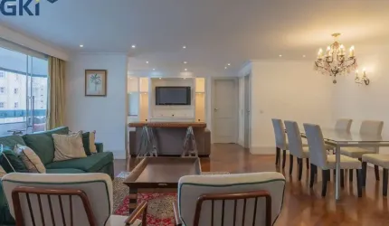 147 M² AU MOBILIADO, EXCELENTE PLANTA , CONDOMÍNIO CLUB