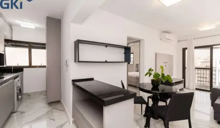 42 M² AU 01 DORMI MOBILIADO, NO MELHOR DO ITAIM