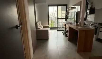 Lindo ap/studio 1 dorm, mobiliado. Próximo ao Shop Anália Franco
