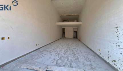 Loja/Comercial com 124m2, imóvel novo!