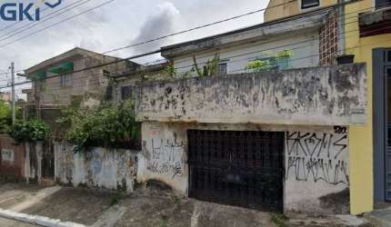 Casa/Terreno com 233m2 de área total, testada de 12 mt. - Vila Matilde