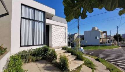 Casa térrea com 3 suítes no condomínio Jardim Montreal - Indaiatuba/SP