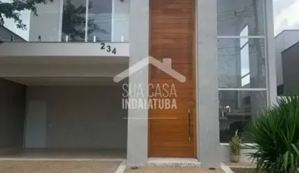 Sobrado com 3 suítes e piscina em condomínio fechado