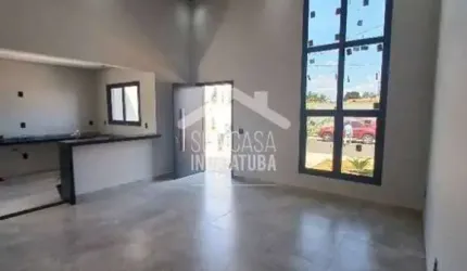 Casa térrea com 3 suítes no condomínio Mantova - Indaiatuba/SP