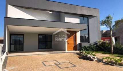 Casa a venda em condomínio em Indaiatuba - condomínio Maria Cândida