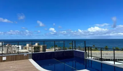Apartamento com 1 quarto à venda na Rua Senta Púa, Ondina, Salvador, 44 m2 por R$ 489.000