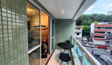 Apartamento com 1 quarto à venda na Rua Marquês de Caravelas, Barra, Salvador, 45 m2 por R$ 495.000