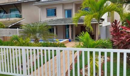 Casa em condomínio fechado com 3 quartos à venda na ALAMEDA DAS PALMEIRAS, Abrantes, Camaçari, 139 m2 por R$ 980.000