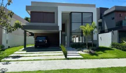 Casa em condomínio fechado com 4 quartos à venda na Rodovia BA-099 - Estrada do Côco, Abrantes, Camaçari, 280 m2 por R$ 2.750.000
