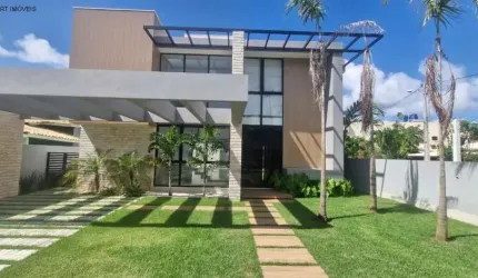 Casa em condomínio fechado com 4 quartos à venda na Rodovia BA-099 - Estrada do Côco, Guarajuba, Camaçari, 95 m2 por R$ 3.700.000