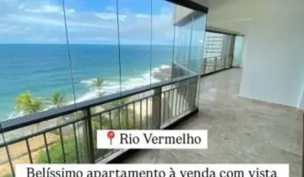 Apartamento com 4 quartos à venda na Rua Barro Vermelho, Rio Vermelho, Salvador, 320 m2 por R$ 2.400.000