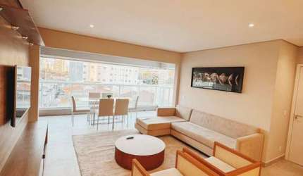 Apartamento totalmente mobiliado no Tatuapé
