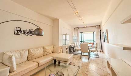 Apartamento em Candeias com 118 m² , 4 quartos  e beira mar - Edf. Piazza Navona