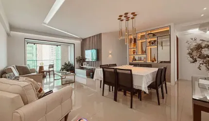 Apartamento em Boa Viagem - 4 Quartos, Andar Alto e 136 m² - Edf Boulevard Prince