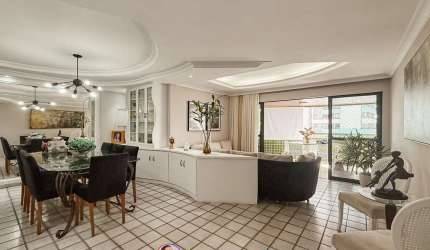 Apartamento em Setubal - 4 Quartos, 2 Suítes e 147 m² - Edf Praia de Joaquina