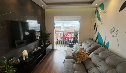 Apartamento com 3 dormitórios à venda, 75 m² por R$ 630.000,00 - Ponte Grande - Guarulhos/SP