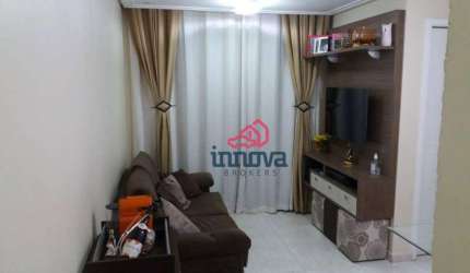 Apartamento com 2 dormitórios à venda, 48 m² por R$ 340.000 - Portal dos Gramados - Guarulhos/SP