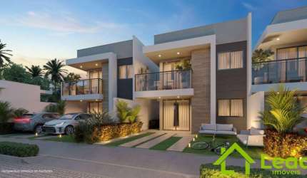 Casa Duplex 04 Quartos á Venda Villa Solis em Eusébio- Ceará