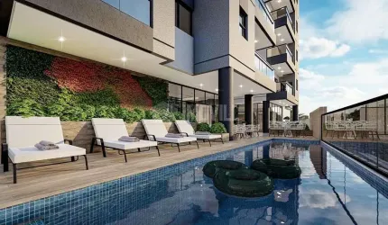 EM CONSTRUÇÃO NO BAIRRO DA BARRA EM BALNEÁRIO CAMBORIÚ COM 02 SUÍTES OU 01 SUÍTE MAIS 01 DORMITÓRIO.
