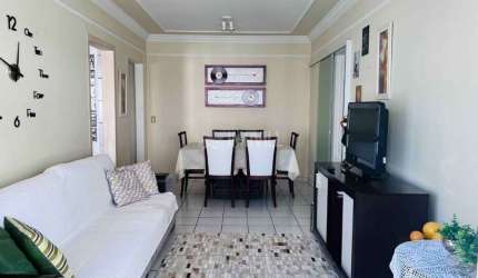 APARTAMENTO COM 02 SUÍTES MAIS 01 DORMITÓRIO COM 01 VAGA PRIVATIVA E BREVE VISTA MAR