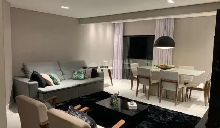 APARTAMENTO MOBILIADO E DECORADO COM 01 SUÍTE + 02 DORMITÓRIOS E 01 VAGA