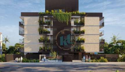 Apartamento com 2 dormitórios à venda, 66 m² por R$ 929.317,34 - Ponta de Campina - Cabedelo/PB