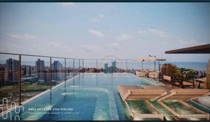 Apartamento com 2 dormitórios à venda, 60 m² por R$ 625.739,53 - Aeroclube - João Pessoa/PB