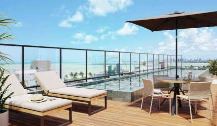 Studio com 3 dormitórios à venda, 88 m² por R$ 1.476.831,83 - Intermares - Cabedelo/PB