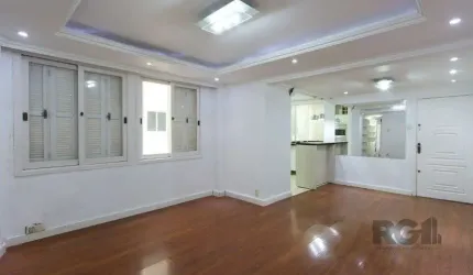 Apartamento semi-mobiliado, possui 3 dormitórios, sendo 1 suíte
