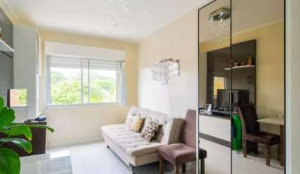 Apartamento Semimobiliado 1 Dormitório e 1 Vaga