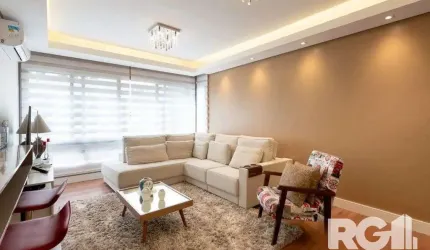 Apartamento de 3 dormitórios com suíte e churrasqueira, lavabo e 2 vagas de gara