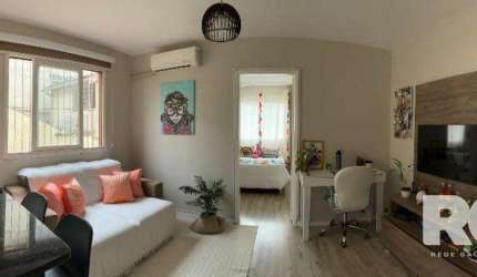 Belo Apartamento de Um Dormitório no Bairro Santana.