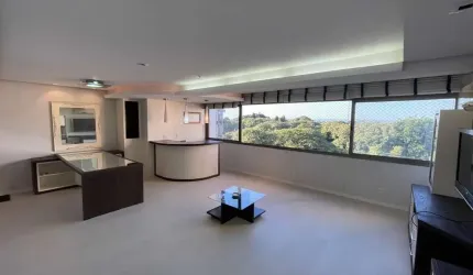 Apartamento mobiliado com 3 quartos, vista definitiva e lazer completo