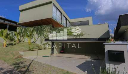 Casa Mobiliada à Venda Em Condomínio - Alphaville Com 04 Suítes - 06 Vagas - 500 M²