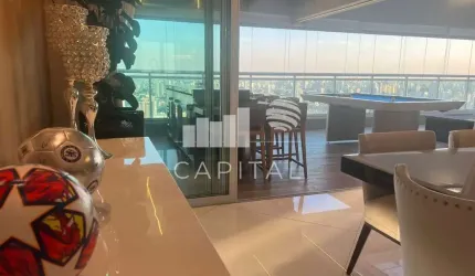 Cobertura Mobiliada à Venda Ou Locação Jardim Anália Franco Com 4 Suítes, 7 Vagas, 466 M²