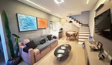 Alugo Cobertura Mobiliada Em Alphaville, Com 2 Suítes, 1 Vaga, 127,79 M².