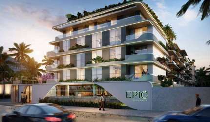 REF: LA011 - Lançamento, Flat, Cabo Branco, 1 e 2 quartos, Beira Mar