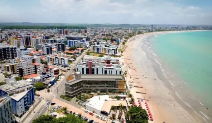 REF: LA058 - ançamento pé na areia, Flat à Venda, João Pessoa, Bessa, 1 e 2 quartos