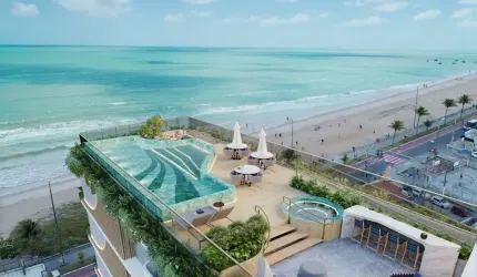REF: LA048 - Lançamento, Flat à Venda, João Pessoa, Manaira, 1 quarto, Beira mar