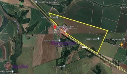 Área à venda, 1081874 m² por R$ 110.000.000,00 - Pista Norte - Santa Bárbara D'Oeste/SP